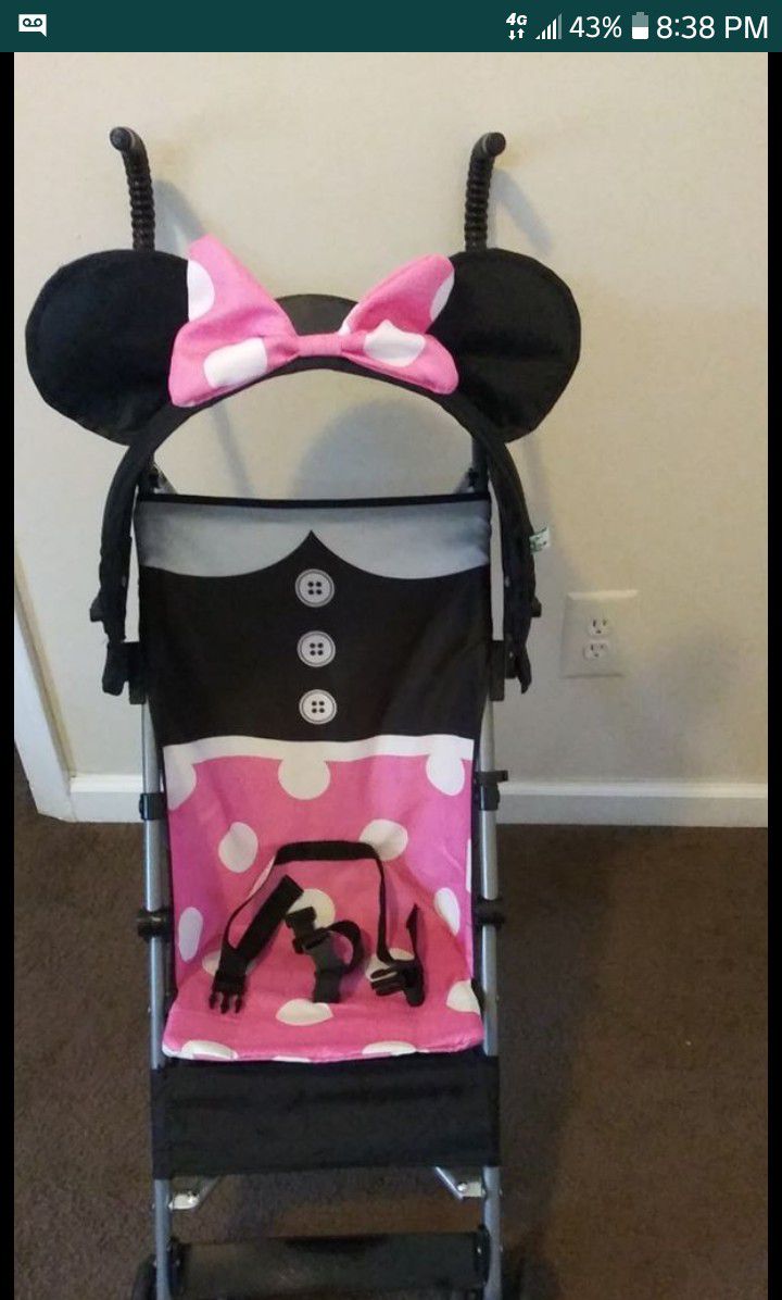 Minie mouse stroller