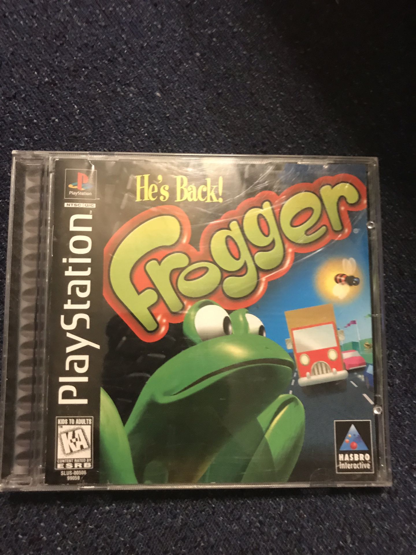 Frogger PlayStation 1 game complete