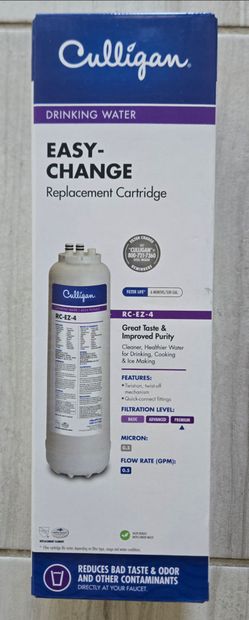 NEW Culligan RC-EZ-4 Easy-Change Drinking Water Filter Cartridge (Sealed)