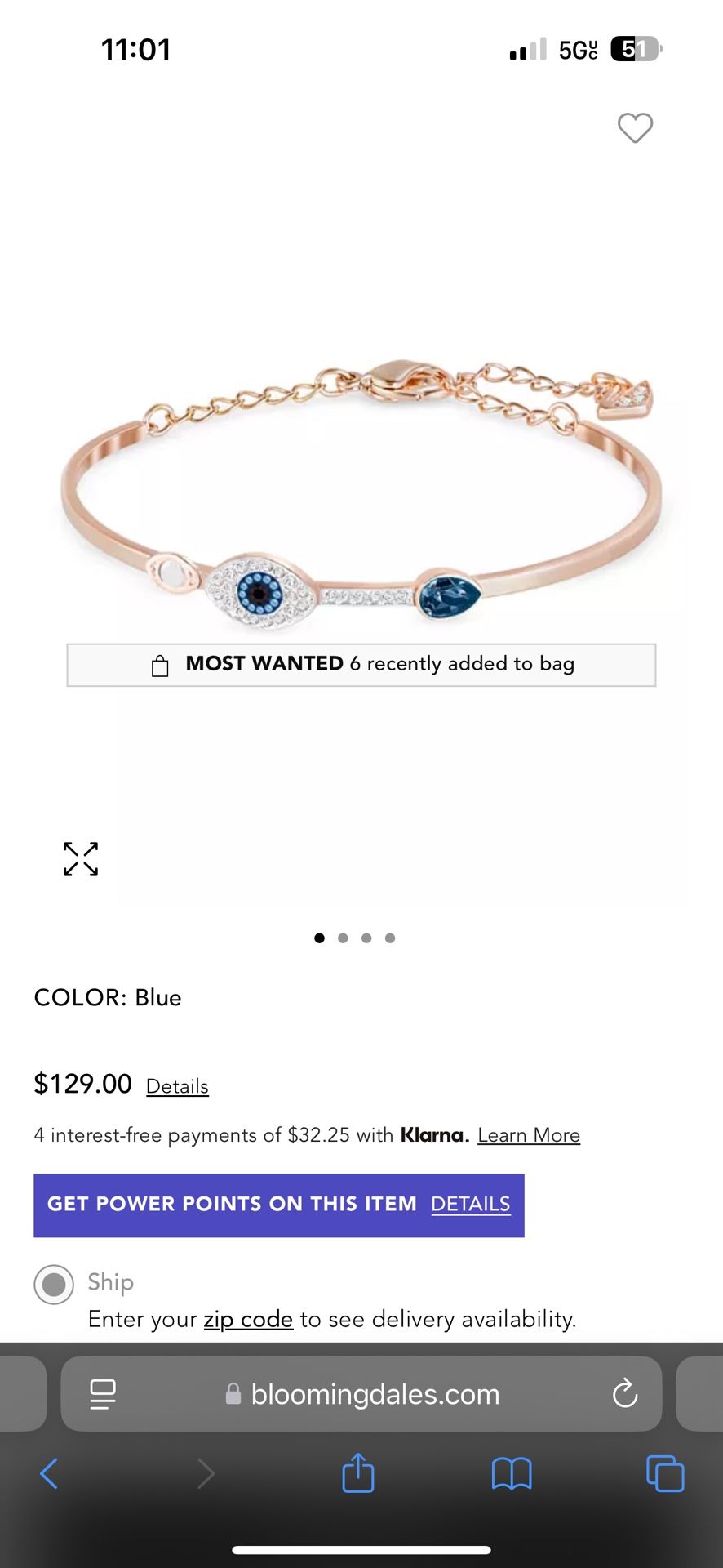 Bangle Evil Eye Bracelet