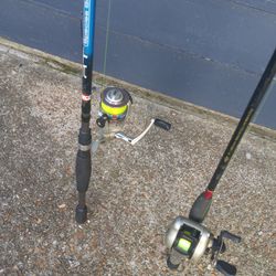 2 Fishing Rod+Reel COMBO DEAL