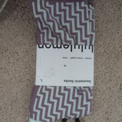 Lululemon Geometric Socks - Large
