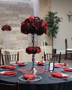 Centerpieces, Candelabras, Seating Chart