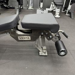 New Vesta Ab4000 Adj Bench | Commercial Grade | Flat | Incline | Decline | Gym Equipment | Fitness | 