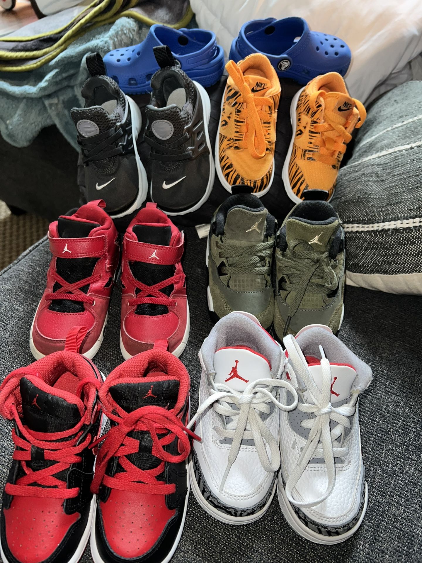 Toddler Jordan and Nikes