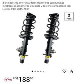 Shock absorbers.