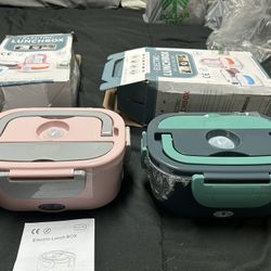 Electric Heating Lunch Box Portable for Car Office Food Warmer Container