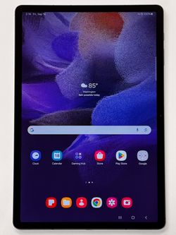 Like New Samsung Galaxy Tab S7 FE 5G T738U 12.4” 64GB Wi-Fi + Cellular Unlocked Verizon T-Mobile ELD