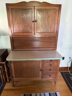 Antique Hoosier cabinet