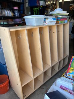 Lakeshore classroom cubbies