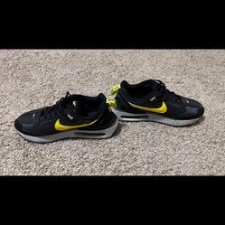 Nike Air Max Dawn Black/Neon Yellow Men's Running Shoes -