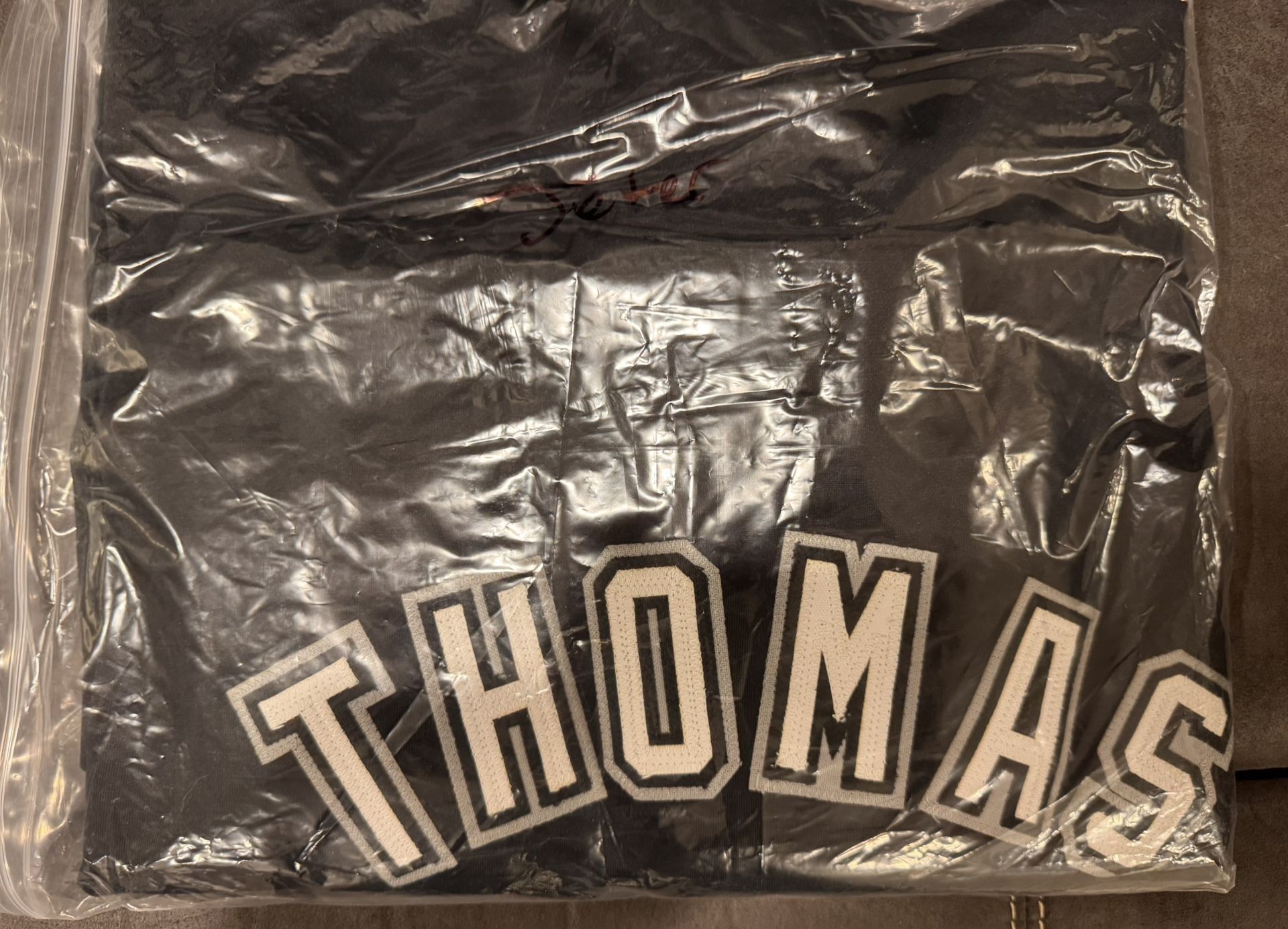 FRANK THOMAS AUTOGRAPHED CUSTOM JERSEY CHICAGO WHITE SOX HOF BECKETT CERT
