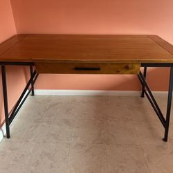 Pottery Barn Desk, Bookcase and File Cabinet Set