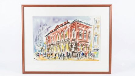Academy of Music Watercolor