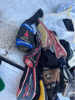 Golf club covers and golf club set right handed with bag