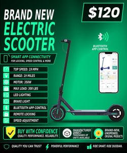 New adult electric scooter