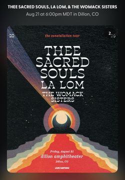 Thee Sacred Souls tickets