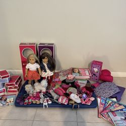 American Girl Doll Lot