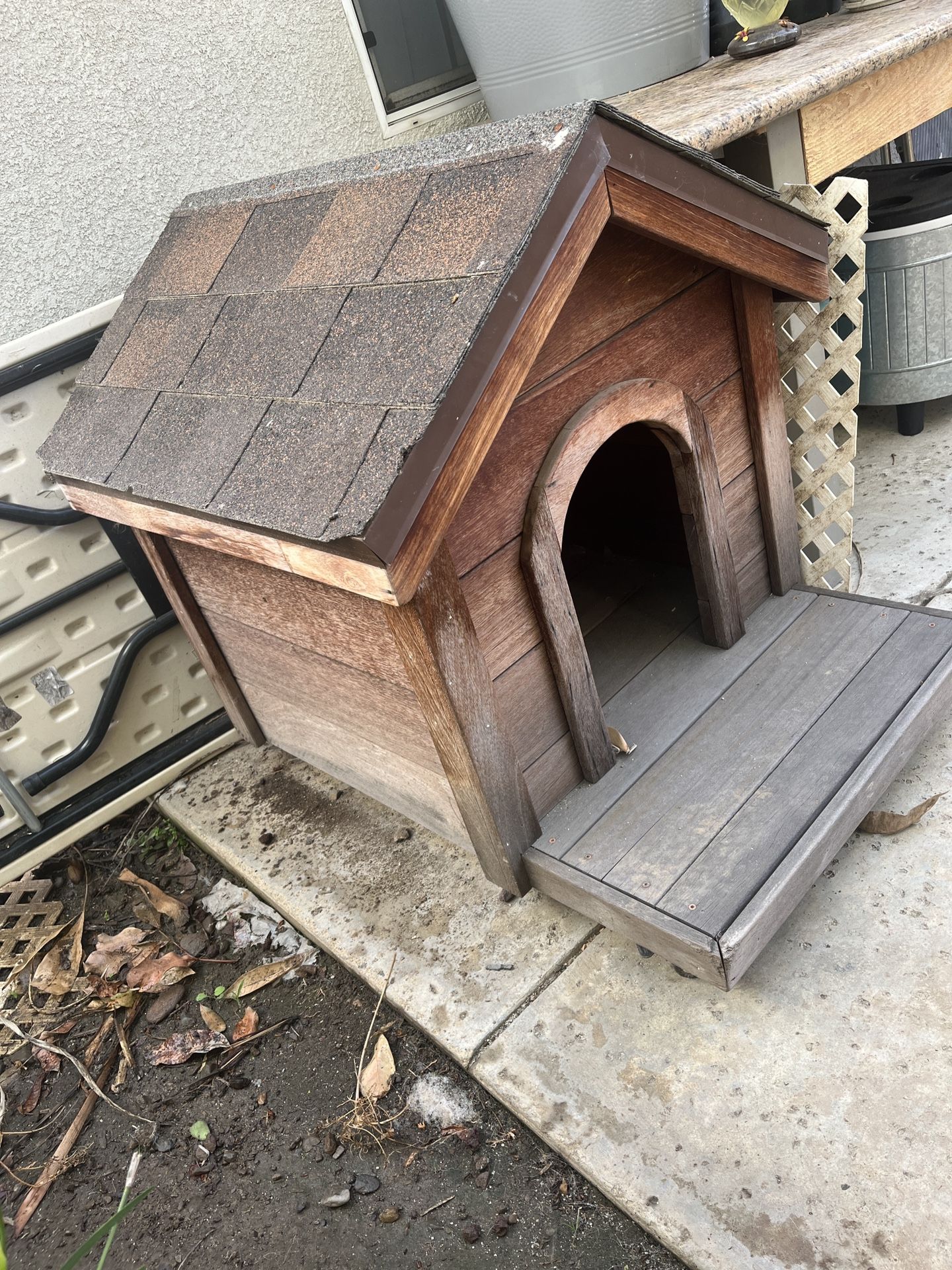 Solid Wood Dog House