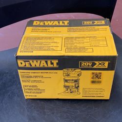 DEWALT 20-Volt MAX XR Cordless Brushless Compact Router (Tool-Only)