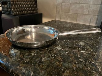 WOLFGANG PUCK 8" Stainless sauté omelette pan Skillet Oven & Dishwasher Safe apex