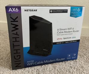 Modem Router Combo - Netgear Nighthawk AX6