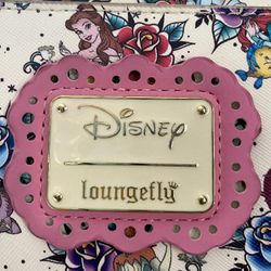 Walt Disney Original Loungefly Purse, & Accompanying Small Disney Purse 