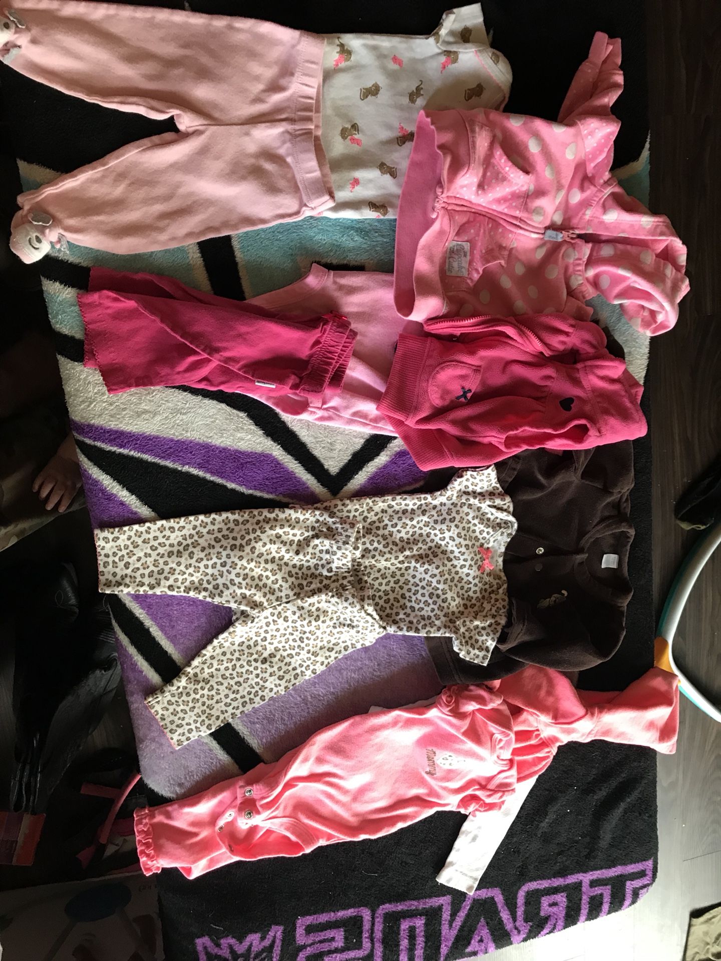 0-3 months baby clothes ;