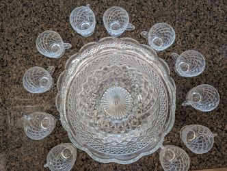 Holiday Glass Beverage Set