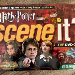 Harry Potter Scene It?  Boxed DVD Game 1st And 2nd Edition