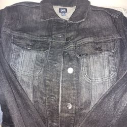 Black Denim Jacket Size M