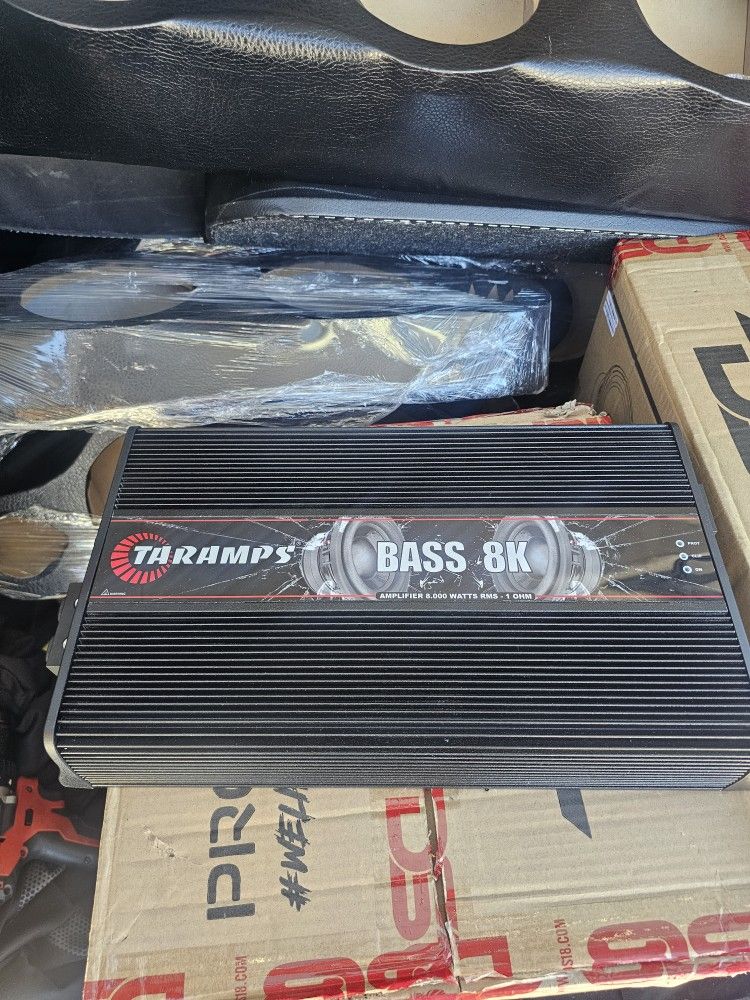 タランプス　BASS8K Taramps BASS 8K 1Ω 1チャンネル アンプ 8000W | カーオーディオ専門店
