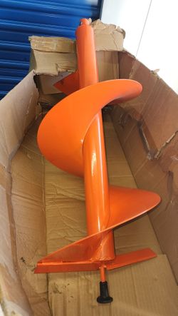 Auger Bit 12 Inch Soil Auger Bit for Planting, Gardening, Tree Planting, Digging Holes for Inside Diameter 3/4 Inch Shaft Auger