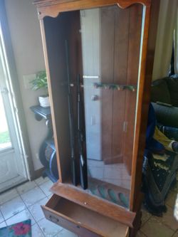 Fun 🗄️ Cabinet with Draw and Lock and Keys Display Case Storage for 6