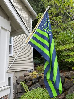 Seahawks 12th Man American-Style Team Flag