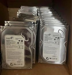 sata desktop hard drives - great condition - crystal disk checked - like new