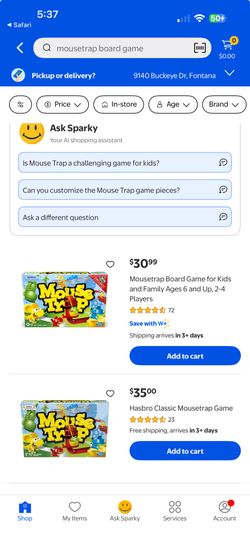 Mousetrap Board Game for Kids and Adults. New in Box