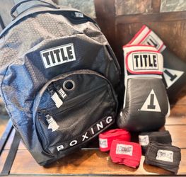 TITLE Boxing®️ Gel World Bag Boxing Gloves