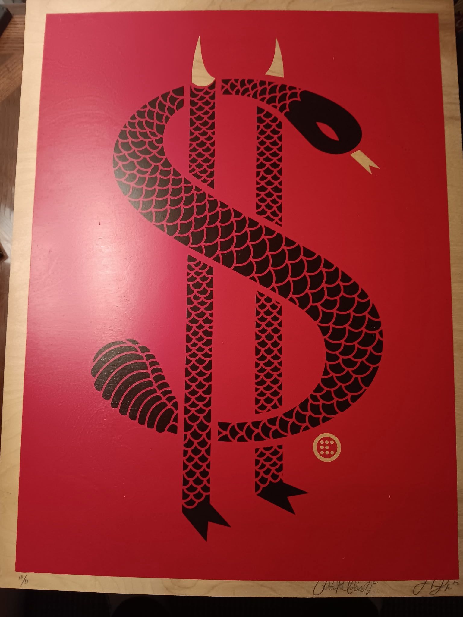 Money Is Evil Painting