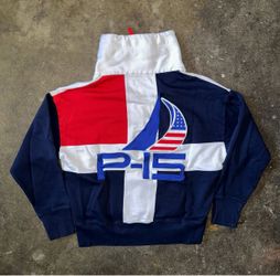 Polo Ralph Lauren P-15 Sailing Color Block Quarter-Zip Sweatshirt
