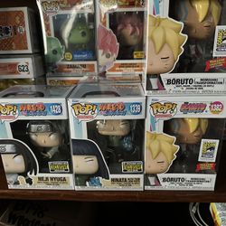 Naruto Boruto Funko Pops 