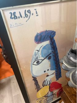 Portrait of a Woman -Picasso painting