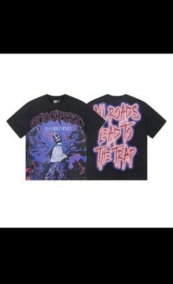 Purple And Black Godspeed Shirt XL