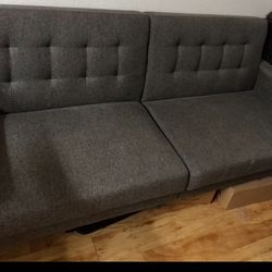 Gray Futon
