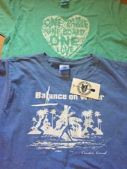 New Coastal Nomad Paddle Boarding Shirts