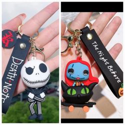 Sally And Jack Keychain/backpack Accessories 
