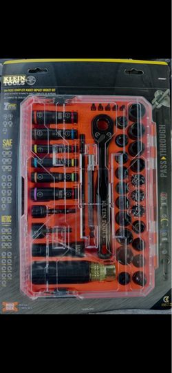 KLEIN TOOLS KNECT 39 Piece Impact Socket Set