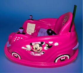 Toddler Minnie Mouse bumper car