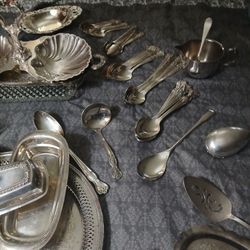 Elegant Vintage silver Plate Collection