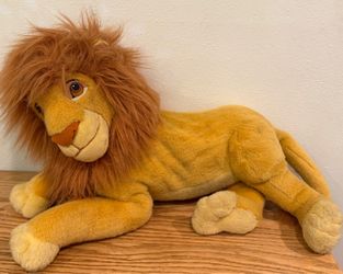Vintage Mattel Disney The Lion King Adult Simba Large Plush